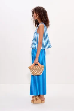 Arroarro sleeveless poplin top