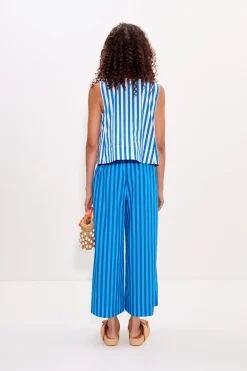 Arroarro sleeveless poplin top