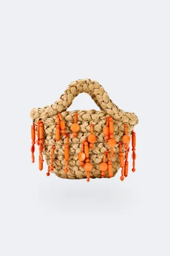 Beadedbeaded shelly bag