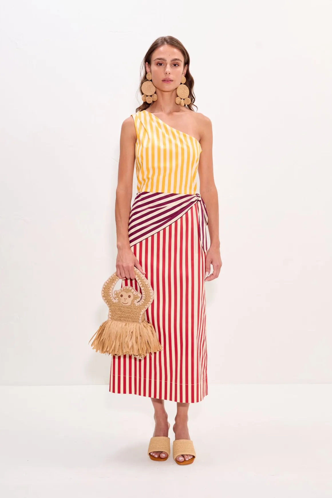 Belembelem poplin midi dress