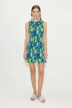 Bellebelle smocked mini dress