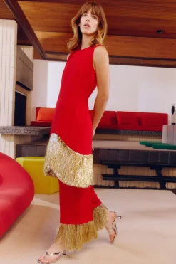 Bowiebowie fringe mini dress