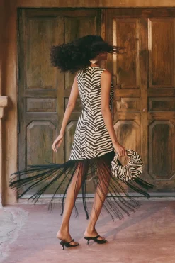 Casablancacasablanca fringe dress