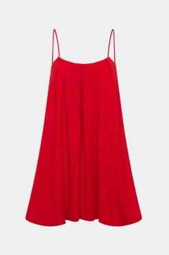 Cleocleo crepe mini dress