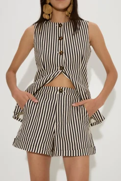 Comocomo linen shorts