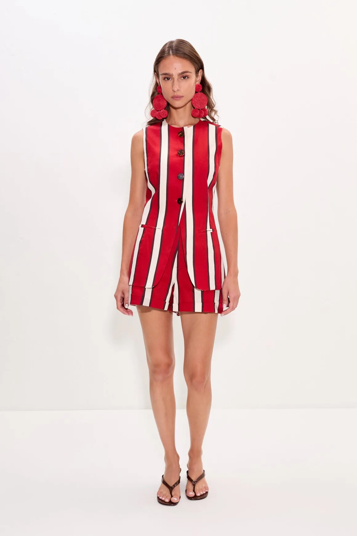 Comocomo linen shorts