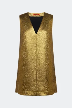 Fountainfountain metallic mini dress