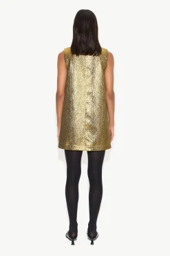 Fountainfountain metallic mini dress