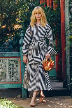 Innainna poplin maxi dress