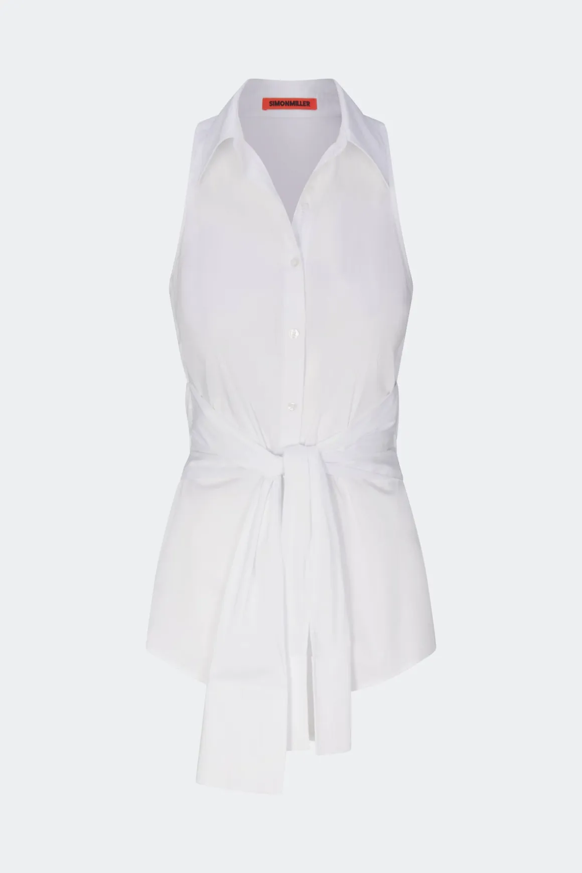 Innainna sleeveless poplin top