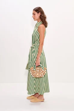 Innainna sleeveless poplin dress