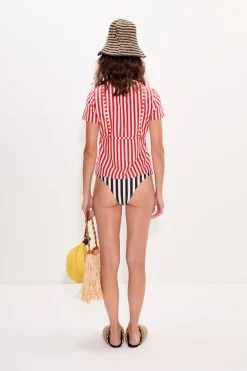 Kinikini striped tee
