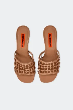 Knottedknotted beep heel