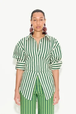 Lochloch poplin button up