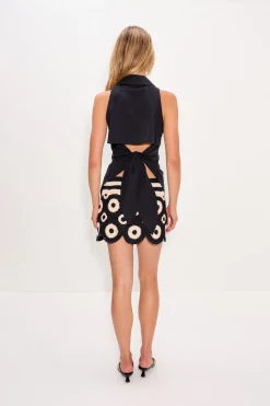 Lochloch sleeveless poplin button up