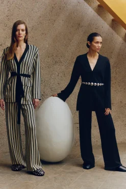 Maxmax belted knit cardigan