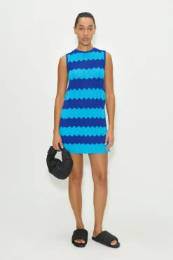 Mojimoji knit mini dress