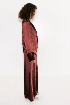 Nellanella satin wide leg pant