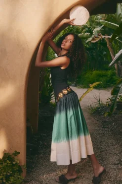 Novonovo knit combo dress