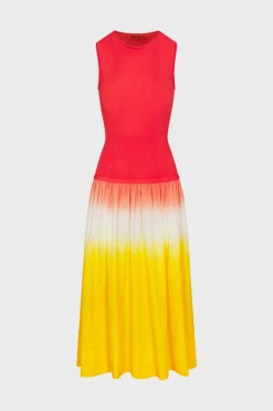 Novonovo knit combo dress