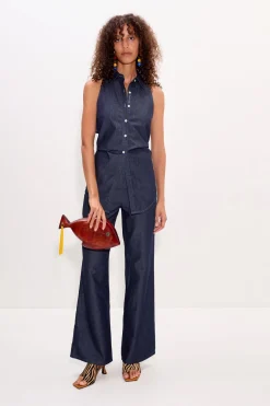 Piapia chambray pant