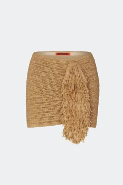 Pompom pom mini skirt