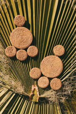 Raffiaraffia deco earring