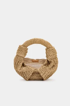 Raffiaraffia lopsy bag