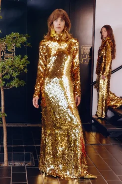 Sculptysculpty sequin dress