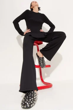 Studdedstudded bubble slipper