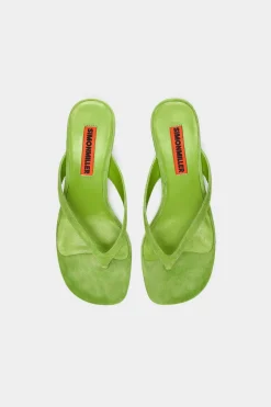 Suedesuede beep thong