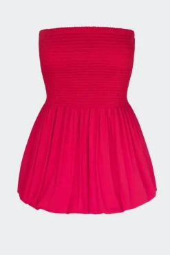 Viavia smocked mini dress