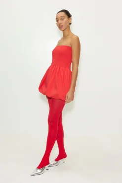 Viavia smocked mini dress