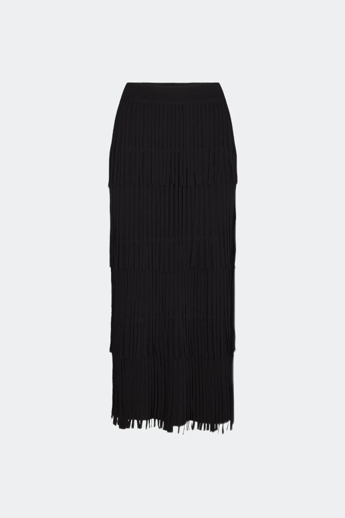 Zaza za knit fringe skirt