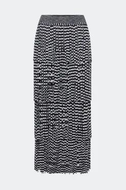 Zaza za knit fringe skirt
