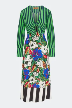 Zelenezelene maxi dress