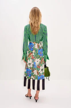 Zelenezelene maxi dress